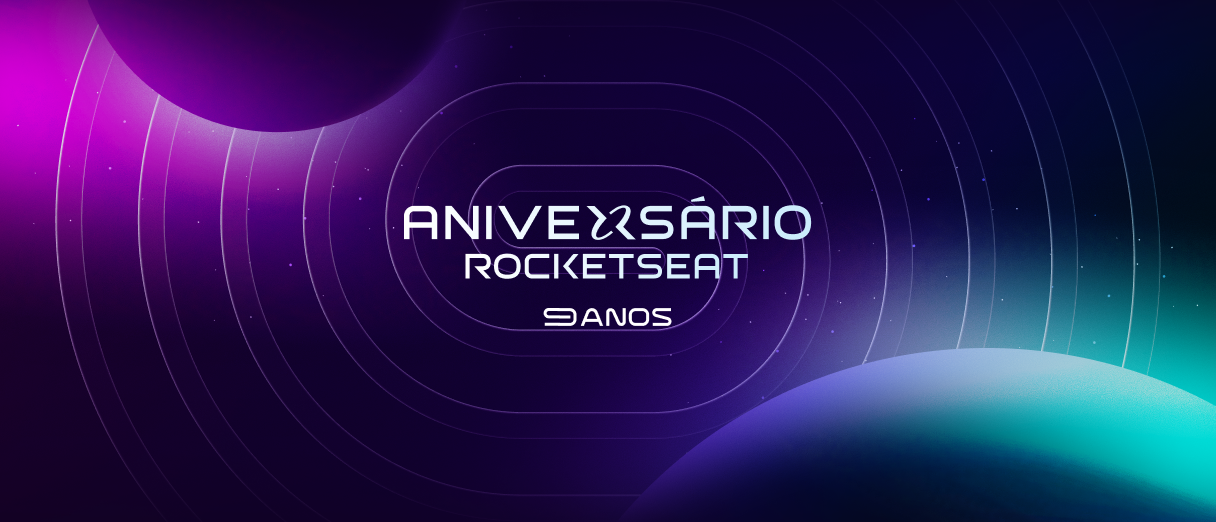 Thumbnail do evento Aniversário Rocketseat - 9 anos impulsionando carreiras em tecnologia e IA